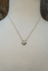 Chan Luu Chan Luu Diamond 'C' Necklace NGF-15222 GP