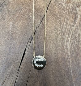 Chan Luu Chan Luu Diamond 'C' Necklace NGF-15222 GP