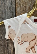 Milkbarn Milkbarn S/S Bamboo One Piece 31271 Tutu Elephant