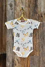 Milkbarn Milkbarn S/S Bamboo One Piece Butterfly 31117