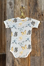 Milkbarn Milkbarn S/S Bamboo One Piece Butterfly 31117