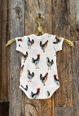 Milkbarn Milkbarn S/S Organic One Piece Chicken 31099