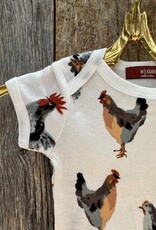 Milkbarn Milkbarn S/S Organic One Piece Chicken 31099