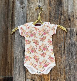 Milkbarn Milkbarn S/S Organic One Piece Vintage Floral 31128