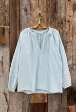 Dylan Dylan Eva Blouse Powder Blue