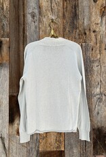 Lilla P Lilla P Everyday Open Cardigan Sweater Moonstone