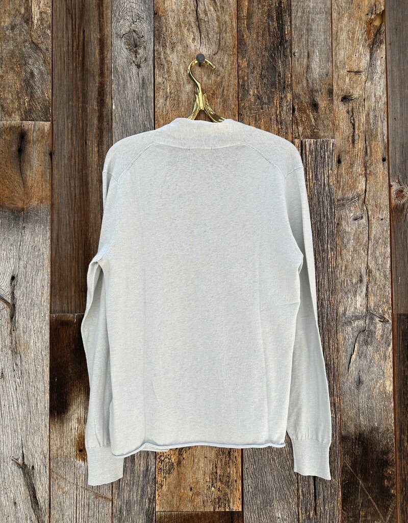 Lilla P Lilla P Everyday Open Cardigan Sweater Moonstone