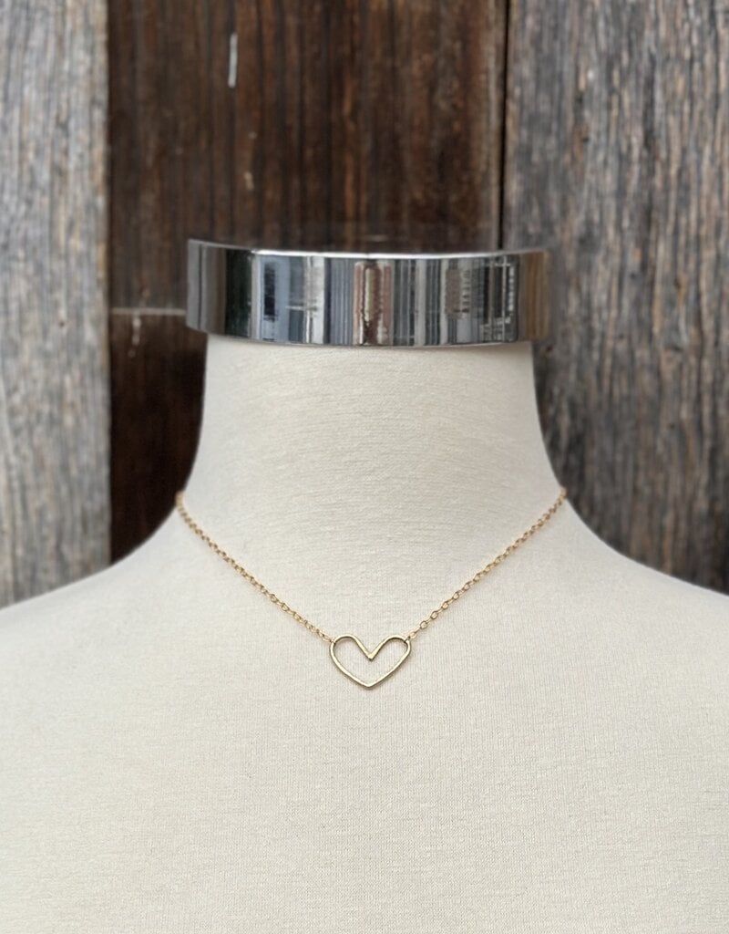 Elizabeth Nicole Elizabeth Nicole 14K GF Heart/Chain N01