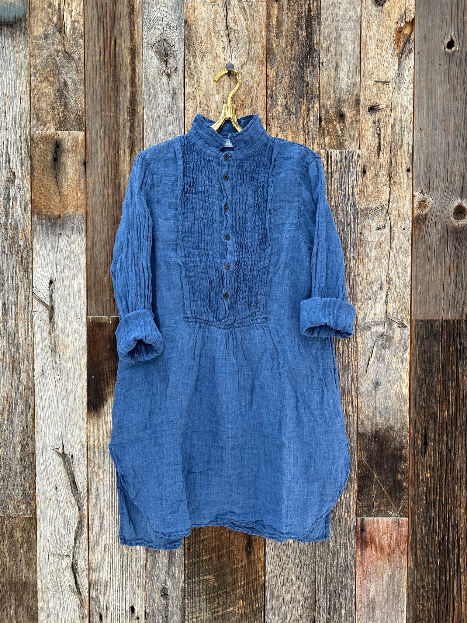 CP Shades Annette Linen Tunic 540 4438 Indigo Island Farm