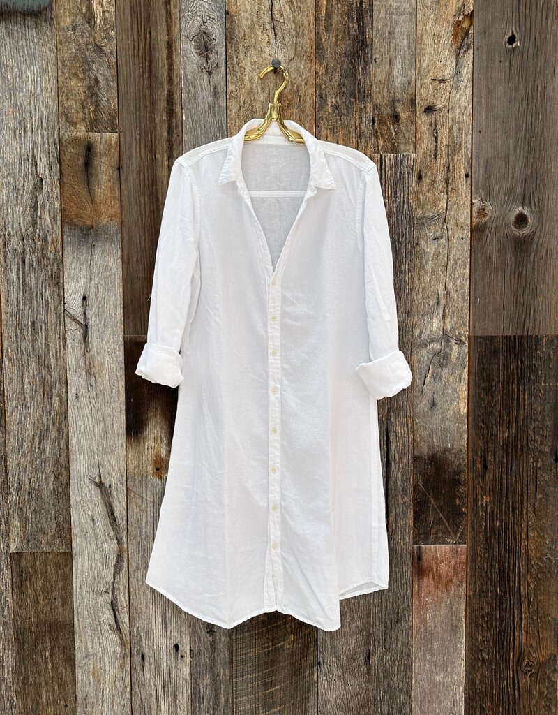 CP Shades CP Shades Tamsin Cotton Shirt Dress 4931-4269 White