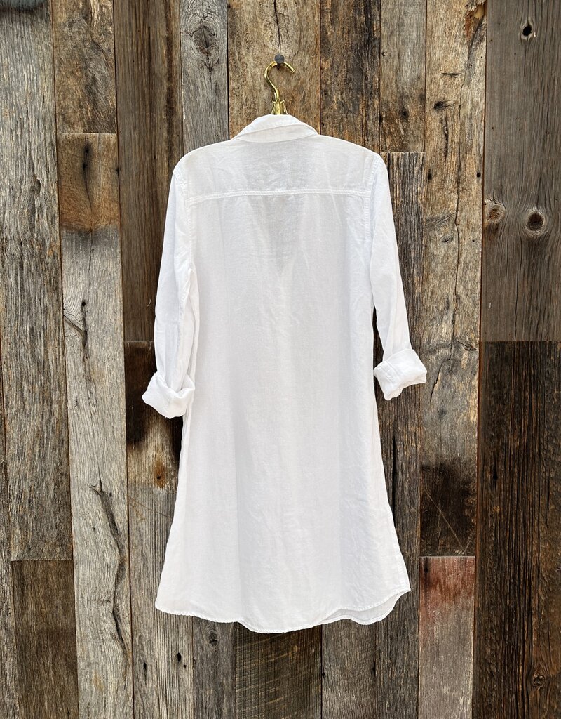 CP Shades CP Shades Tamsin Cotton Shirt Dress 4931-4269 White