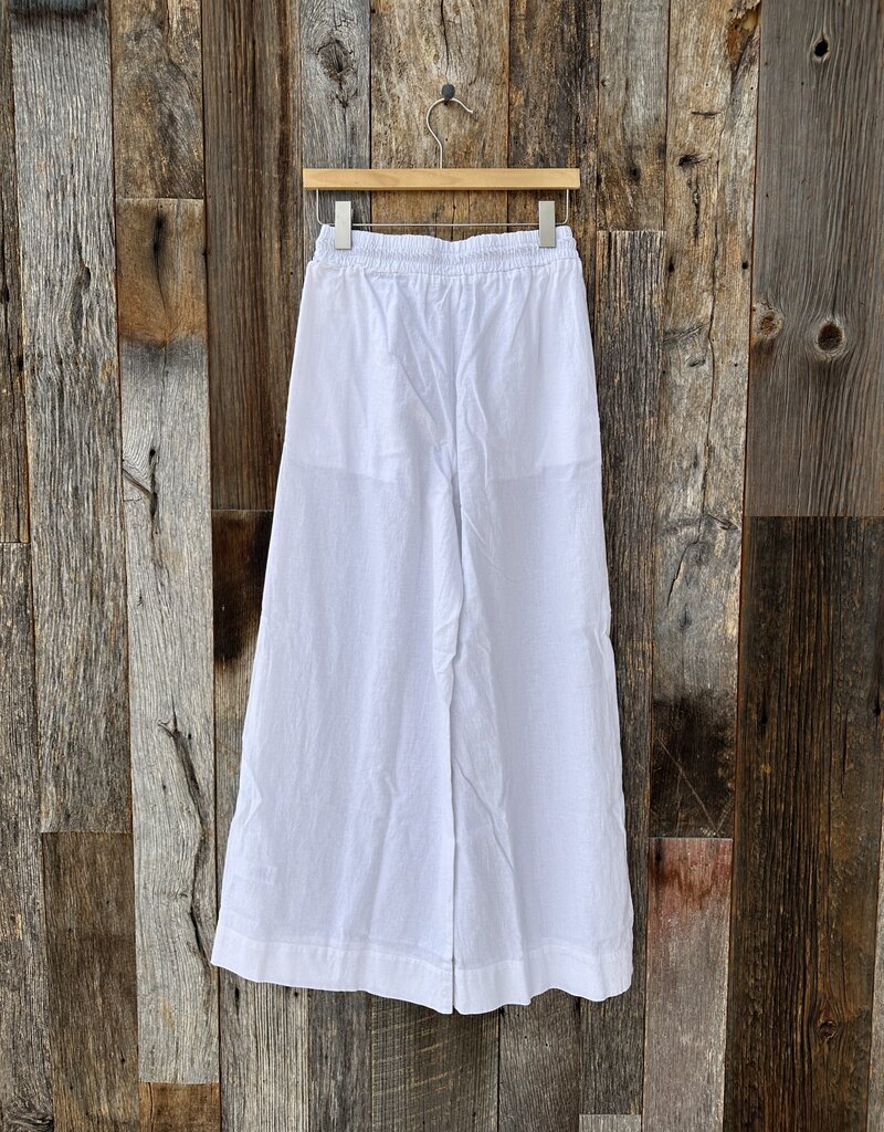 Sundry Shell Wide Leg Optic White