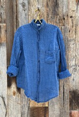 CP Shades CP Shades Joss Lightweight Linen Shirt 1225-4438 Indigo