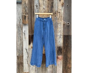 CP Shades Polly Linen Pants Indigo 8428-892 - Island Farm