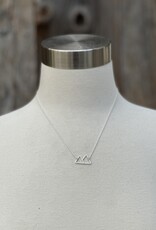 Sabina 2 Peaks Mountain Necklace SN5 SS