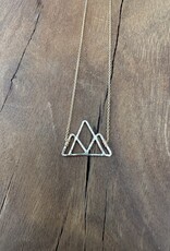 Sabina 3 Peaks Mountain Necklace GF
