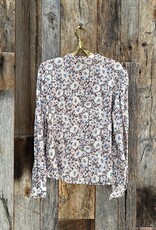 Z Supply Z Supply Esme La Paz Floral Blouse Latte