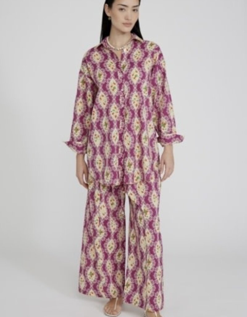 Chan Luu Chan Luu Devon Pajama Set DF-PJ-2203 Purple O/S