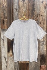 True Grit True Grit Secret Wash S/S Crew Heather Grey