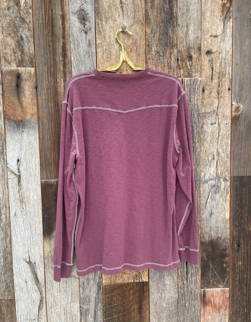 True Grit True Grit Heritage L/S Crew Claret