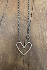 Elizabeth Nicole Elizabeth Nicole 14K GF Heart/OXS Chain N02