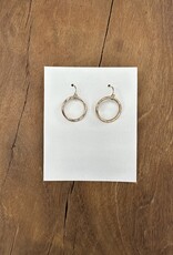 Elizabeth Nicole Elizabeth Nicole Medium 14K GF Hoops E02