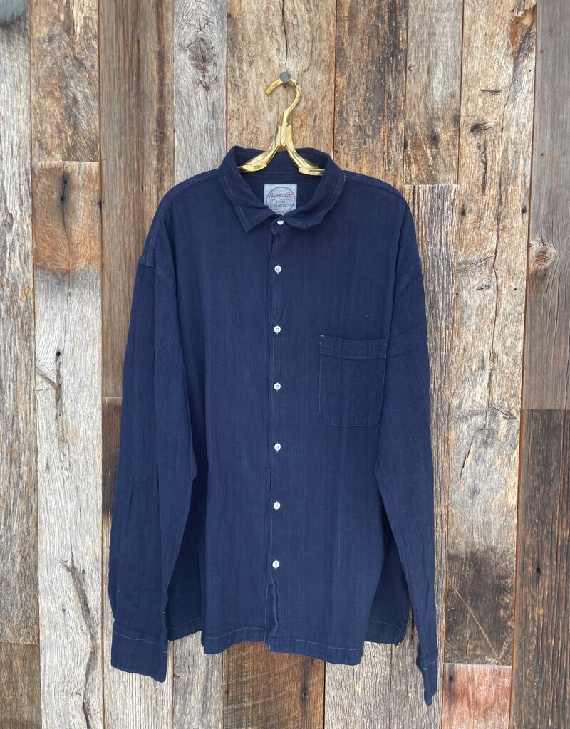 Auntie Oti Auntie Oti Indigo Men's Shirt