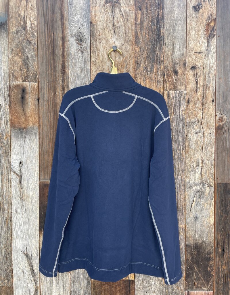 True Grit True Grit All Day Fleece 1/4 Zip Pullover Navy