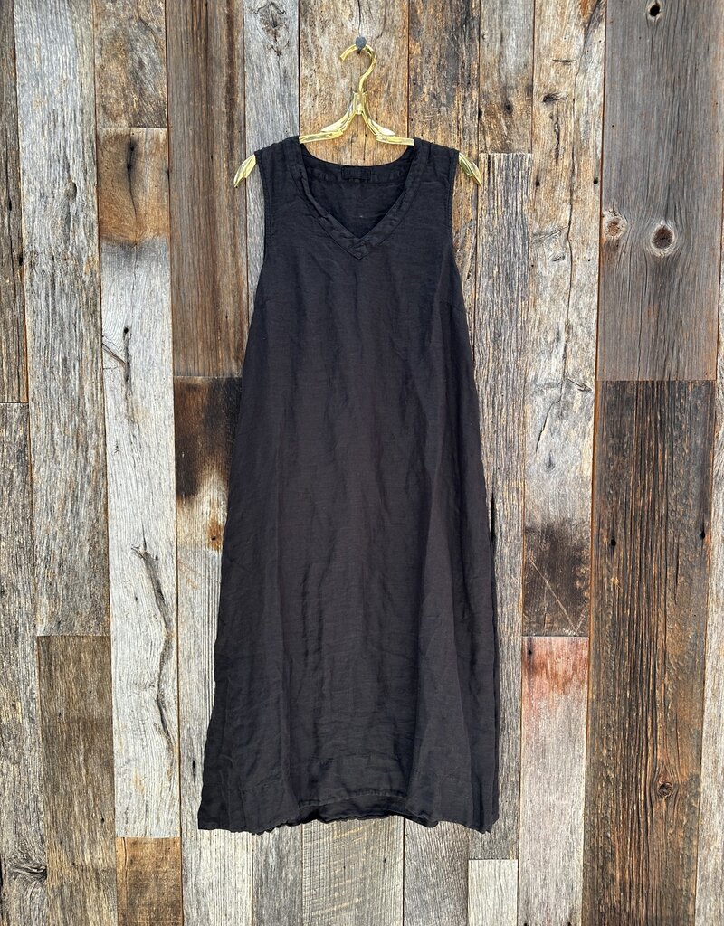 CP Shades CP Shades Tasha Linen Dress 4842-6 Black