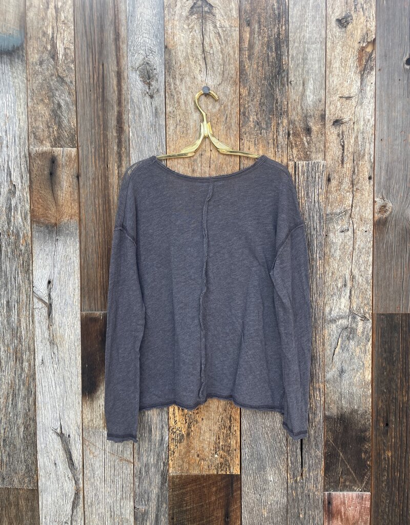 Project Social T Project Social T Get Up & Go L/S Charcoal