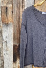 Project Social T Project Social T Get Up & Go L/S Charcoal