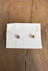 River Song Jewelry River Song Oregon Sunstone Polished Gem Studs