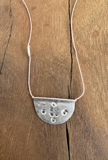 River Song Jewelry River Song Sterling Silver Large Halfmoon Talisman Necklace