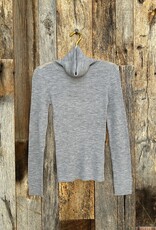 0039 Italy 0039 Italy Whiley Merino Turtleneck Jumper Grey