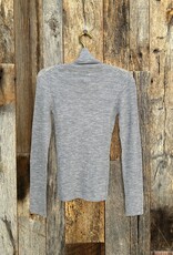 0039 Italy 0039 Italy Whiley Merino Turtleneck Jumper Grey