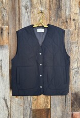 It Is Well Quilted Vest Black OS