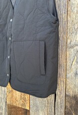 It Is Well Quilted Vest Black OS