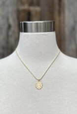 Joy Dravecky Joy Dravecky Gold-Filled Scalloped Cross