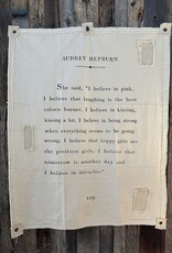 Sugarboo Sugarboo Tarp Audrey Hepburn Tarp 46x57 WT103