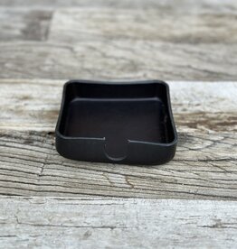 Graf Lantz Graf Lantz Kobon Leather Square Tray- Black