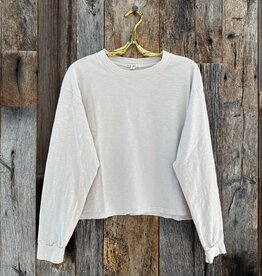 It Is Well L/S Boxy Tee Natural