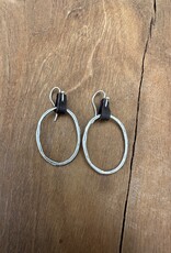 Christy Lea Payne CLP Medium Oblong Hoop SS