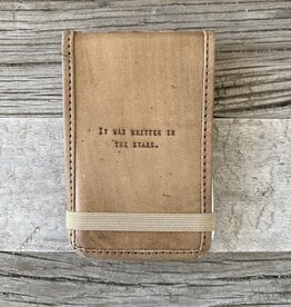 Sugarboo Sugarboo Journal Mini Written in the Stars Leather 4"x6" LJ185