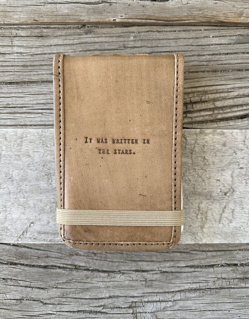 Sugarboo Sugarboo Journal Mini Written in the Stars Leather 4"x6" LJ185