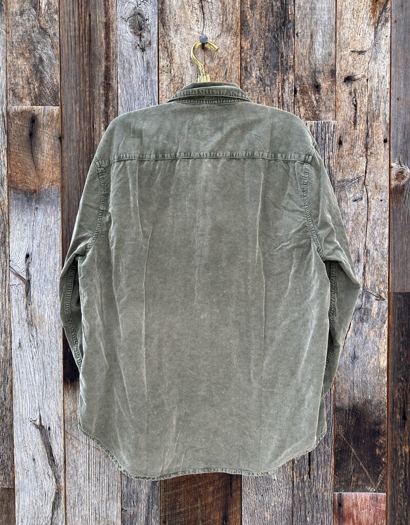 True Grit True Grit Jackson Cord L/S 2 Pocket Western Shirt Platoon