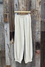 Project Social T Project Social T Fleece Jogger Mother Of Pearl