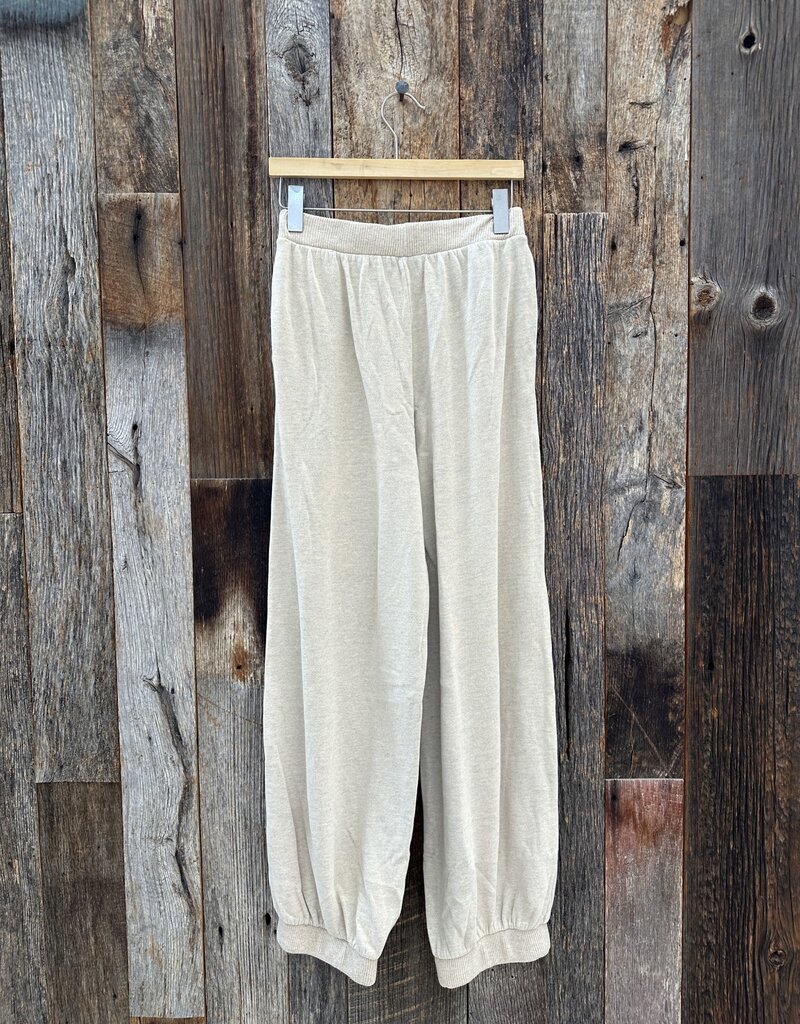 Project Social T Project Social T Fleece Jogger Mother Of Pearl