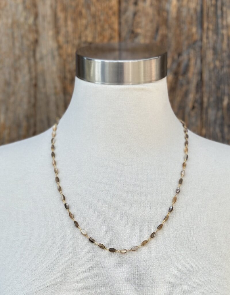 Chan Luu Chan Luu Abalone 18K GP/SS NG-14783