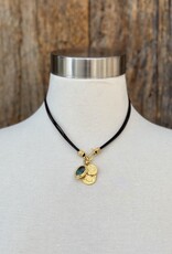 Chan Luu Chan Luu Emerald Mix 18K GP/SS NG-15223