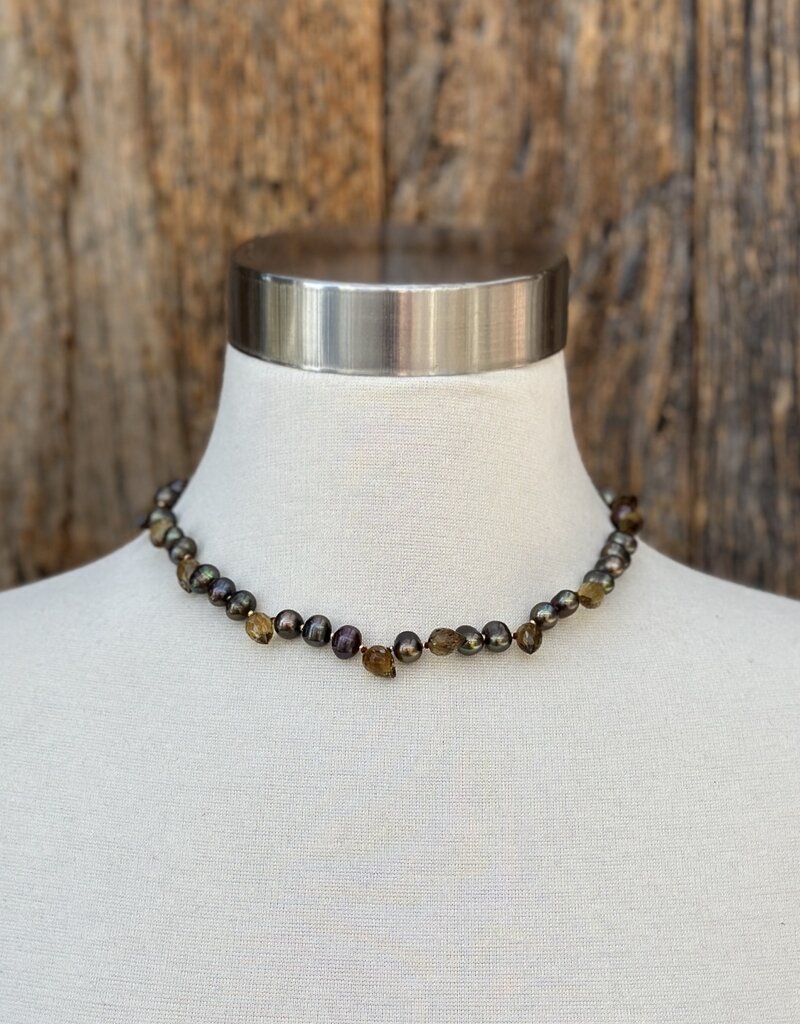 Chan Luu Chan Luu Taupe Pearl Mix 18K GP/SS NG-15196LQ